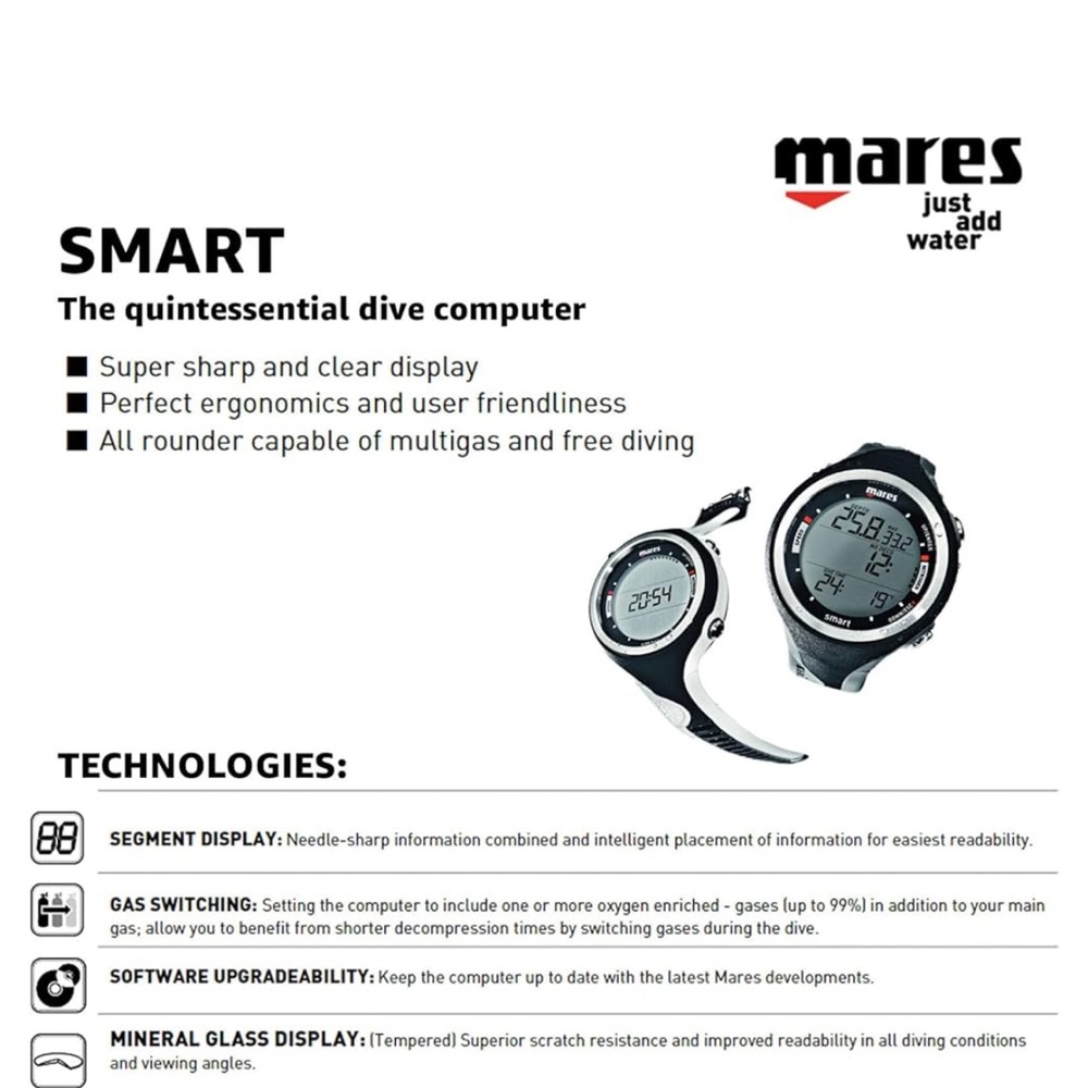 Mares Smartwatch Dive Computer - Picture 2 of 5
